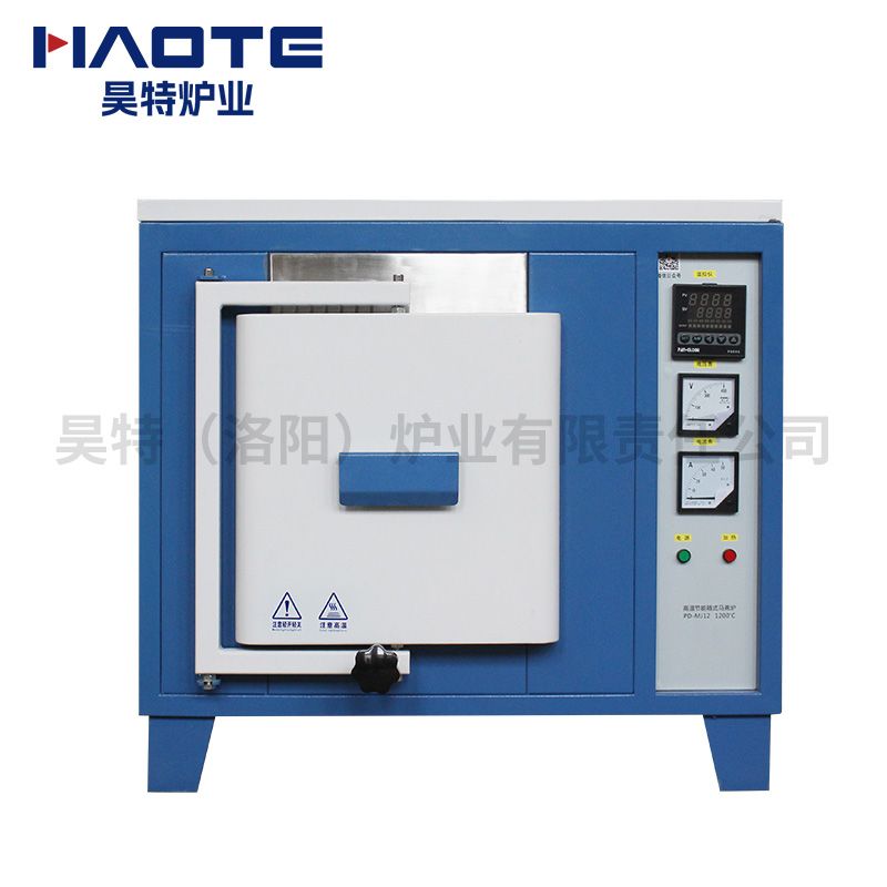 1200度300x200x200馬弗爐藍白電阻絲加（jiā）熱+