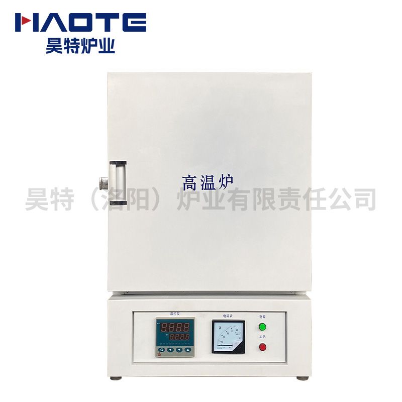 雙開門馬弗爐尺寸200X200X200溫度1400℃門堵開孔（kǒng）純白  雙（shuāng）爐門