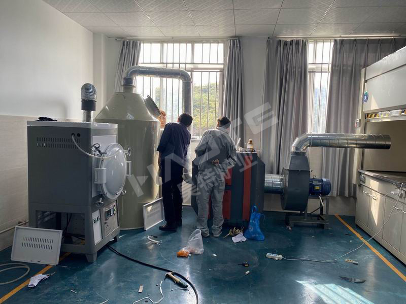 四（sì）川眉山尾氣處理氣氛爐客戶案例