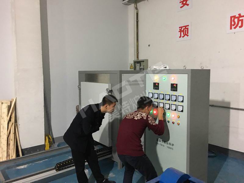 鄭（zhèng）州（zhōu）台車爐客戶案例