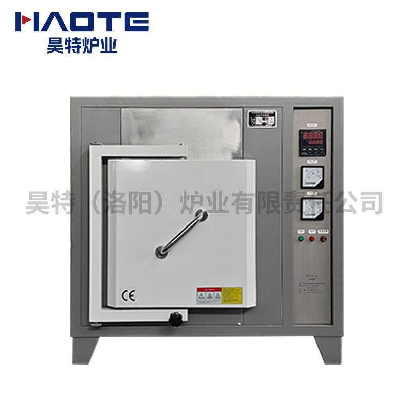 沙特（tè）箱式馬弗爐1400°c500x300x300灰白配色